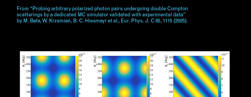 Cover of the European Physics Journal C featuring our work
